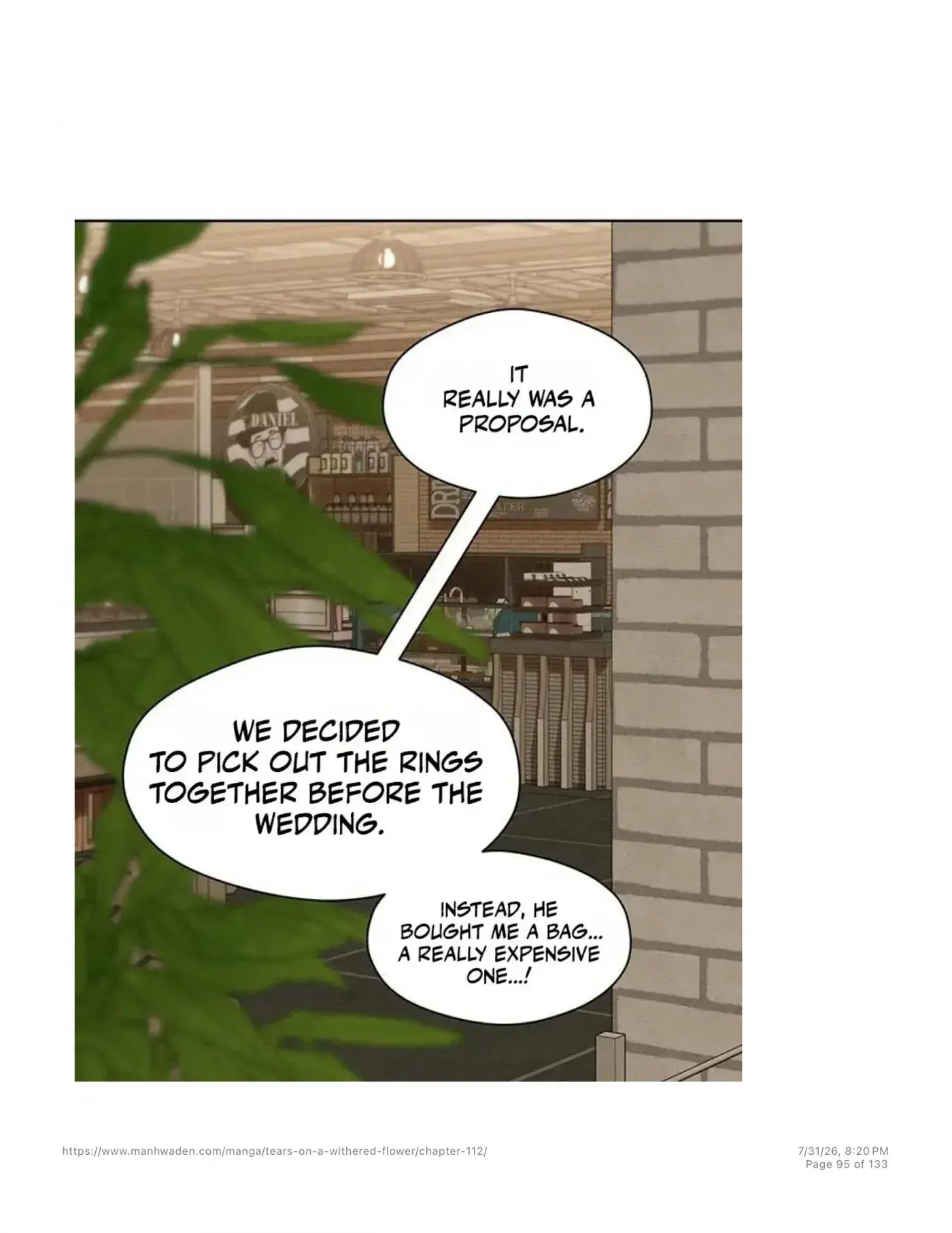 Tears on a Withered Flower Chapter 112 Page 94