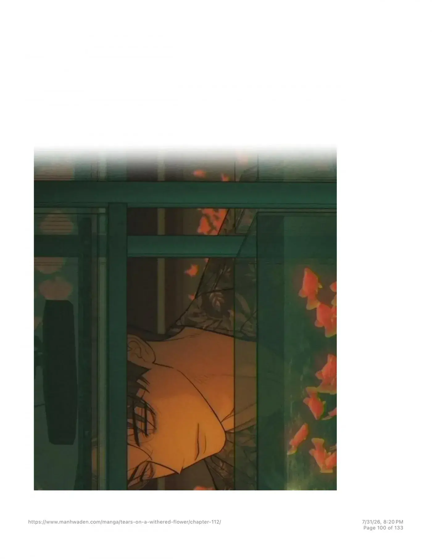 Tears on a Withered Flower Chapter 112 Page 99