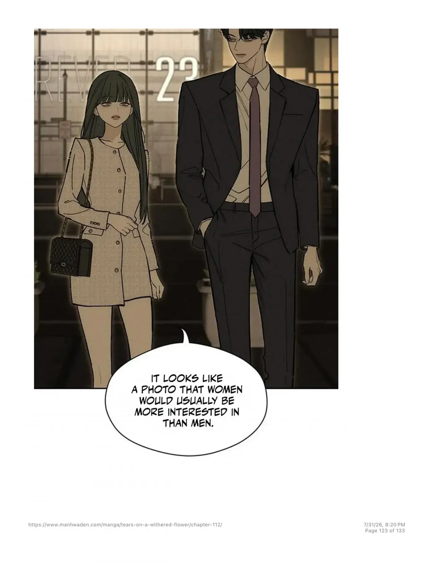Tears on a Withered Flower Chapter 112 Page 122