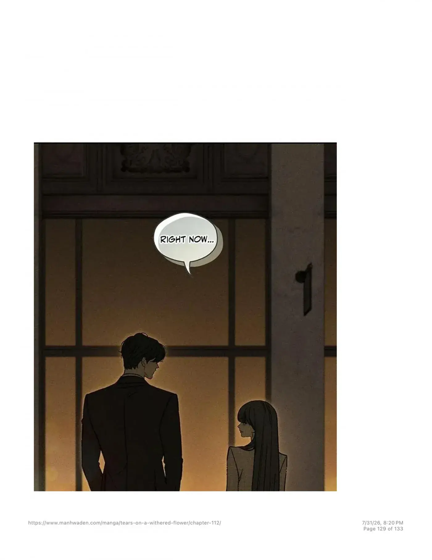 Tears on a Withered Flower Chapter 112 Page 128