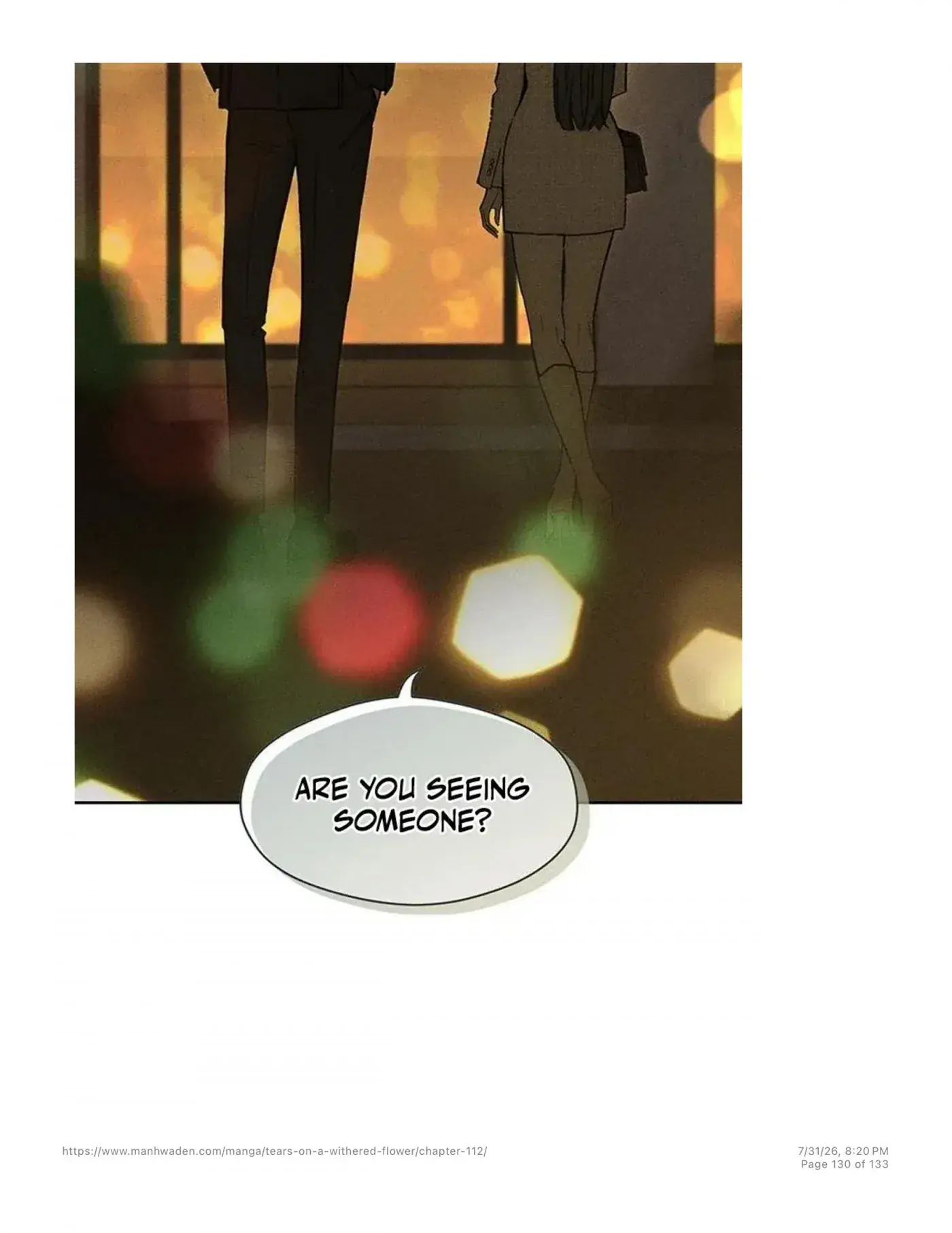Tears on a Withered Flower Chapter 112 Page 129