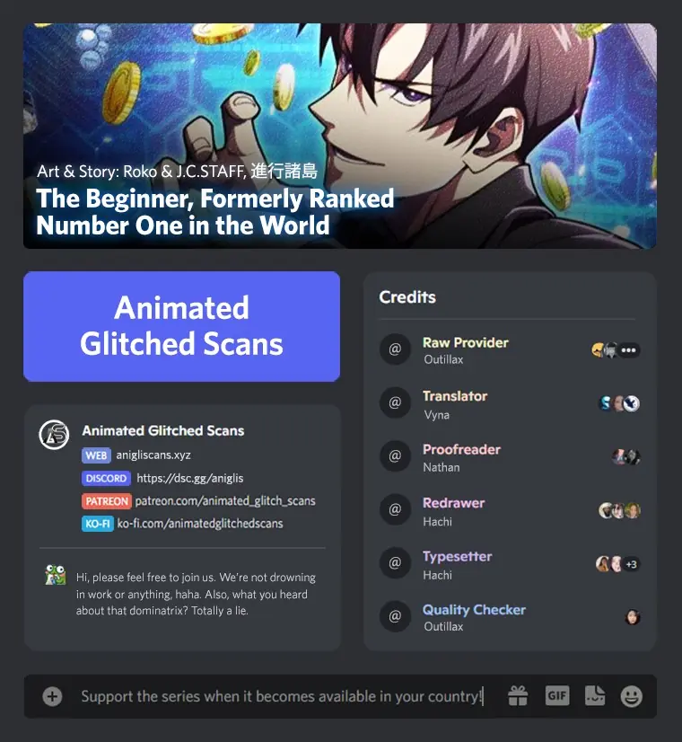 The Beginner Formerly Ranked Number One in the World Chapter 2 Page 2