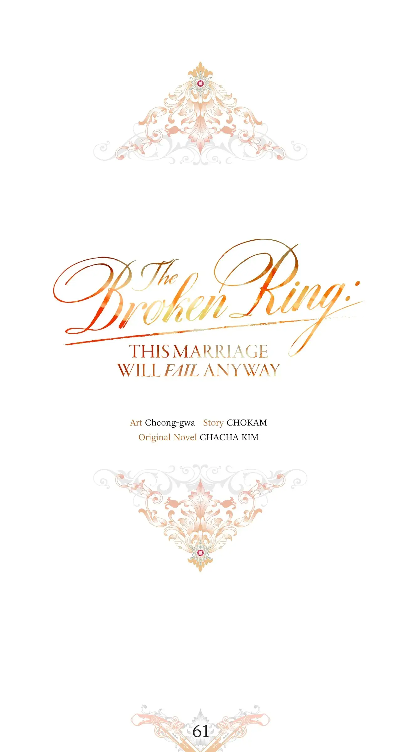 The Broken Ring: This Marriage Will Fail Anyway Chapter 61 Page 15