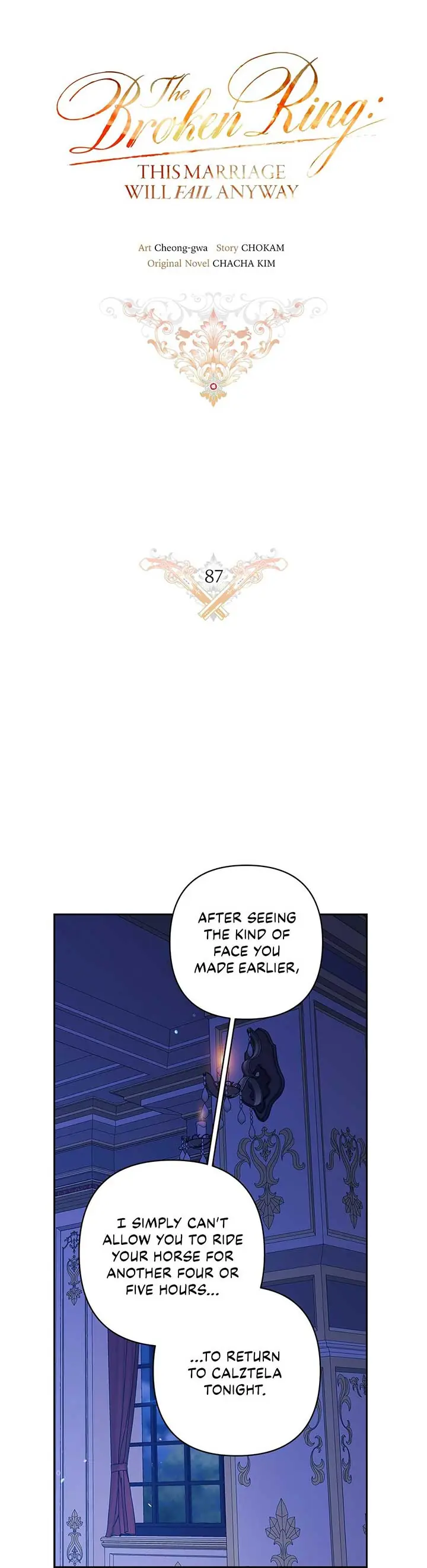 The Broken Ring: This Marriage Will Fail Anyway Chapter 87 Page 5