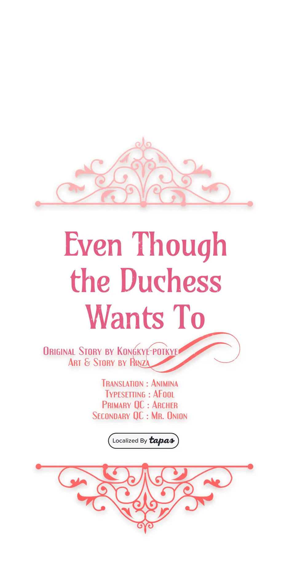 Even Though the Duchess Wants To Chapter 39 Page 2
