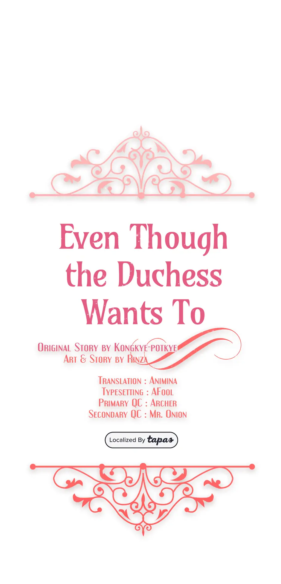 Even Though the Duchess Wants To Chapter 41 Page 7