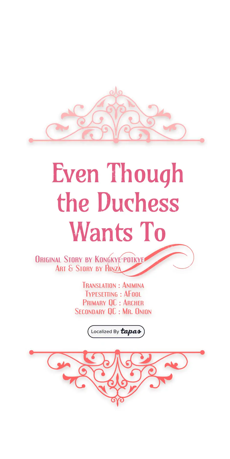 Even Though the Duchess Wants To Chapter 45 Page 2