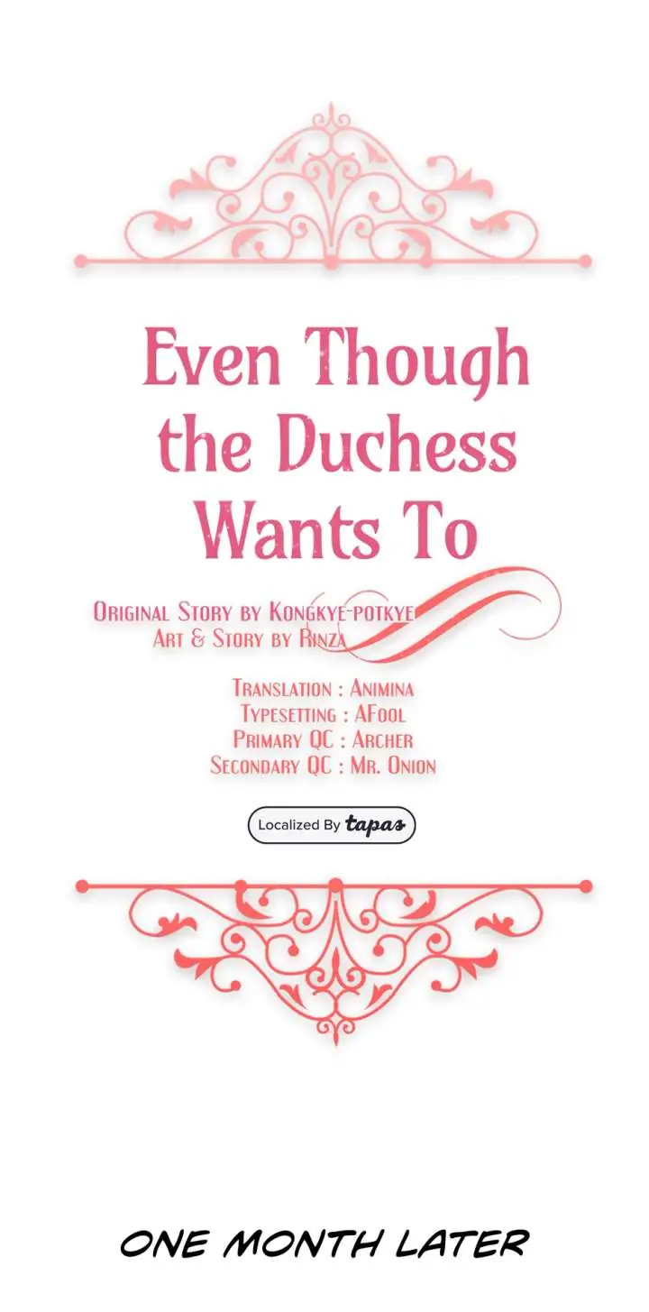 Even Though the Duchess Wants To Chapter 55 Page 58