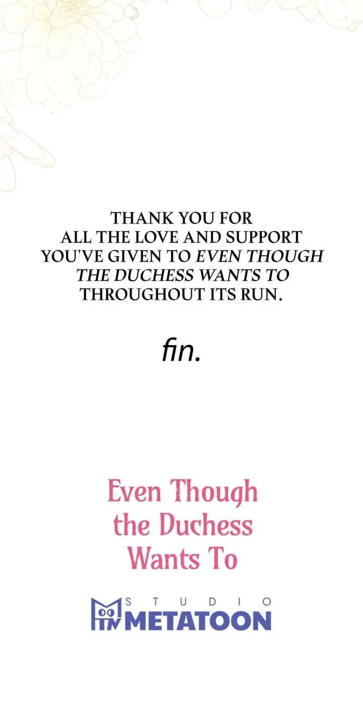 Even Though the Duchess Wants To Chapter 55 Page 79