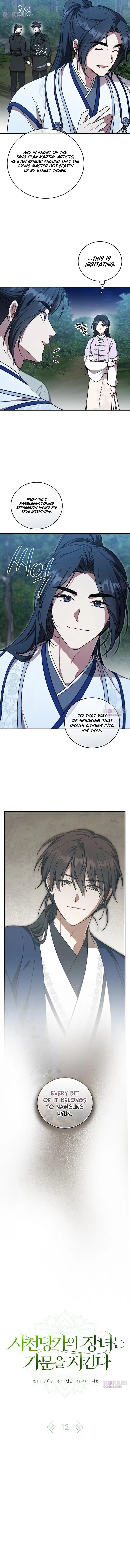 The Eldest Daughter of the Tang Clan of Sacheon Protects the Family Chapter 12 Page 2