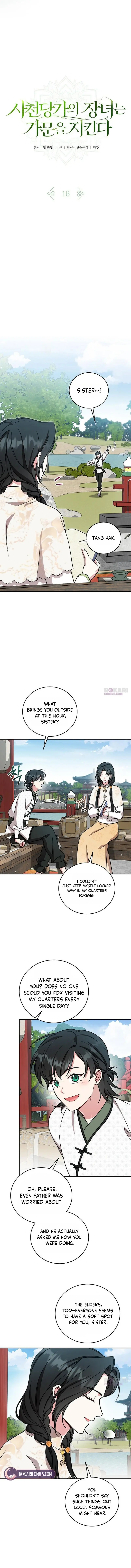 The Eldest Daughter of the Tang Clan of Sacheon Protects the Family Chapter 16 Page 4