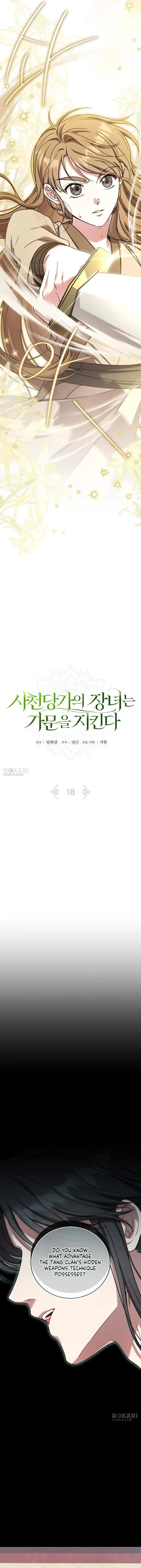 The Eldest Daughter of the Tang Clan of Sacheon Protects the Family Chapter 18 Page 3