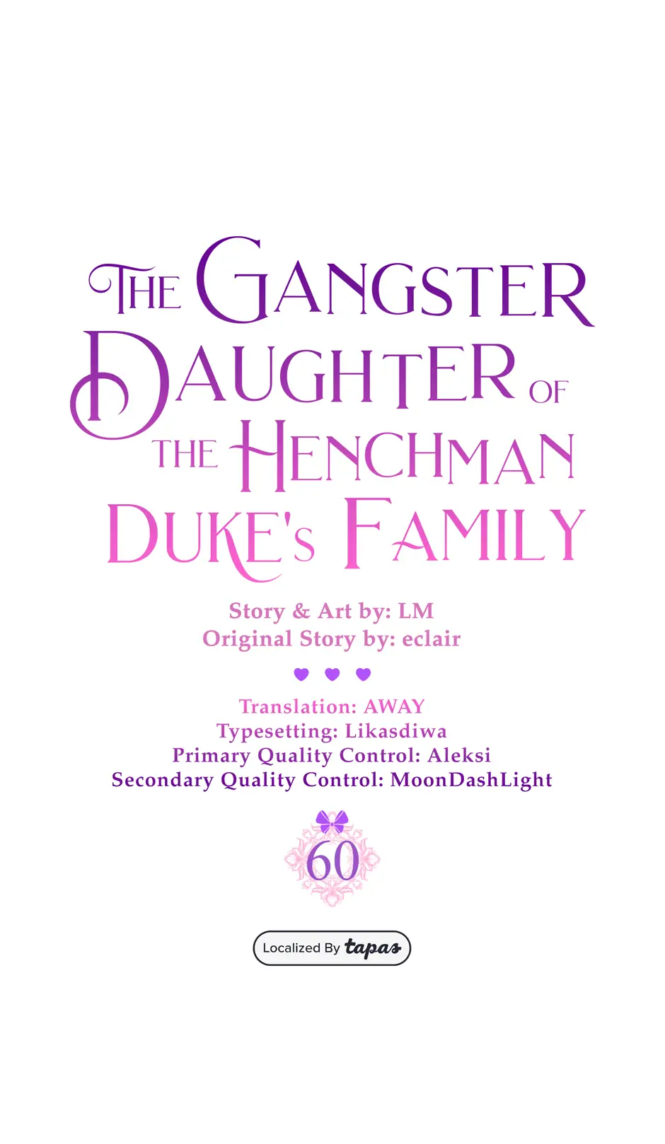 The Gangster Daughter of the Henchman Duke's Family Chapter 60 Page 2