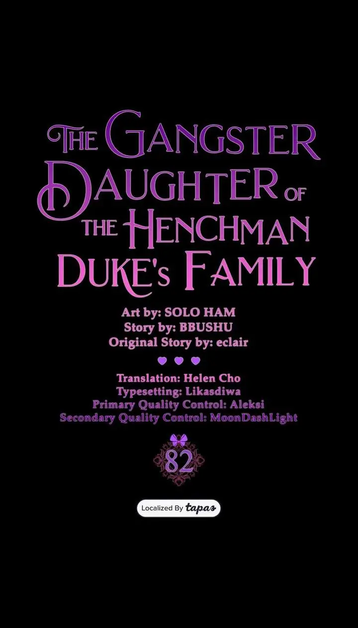 The Gangster Daughter of the Henchman Duke's Family Chapter 82 Page 1