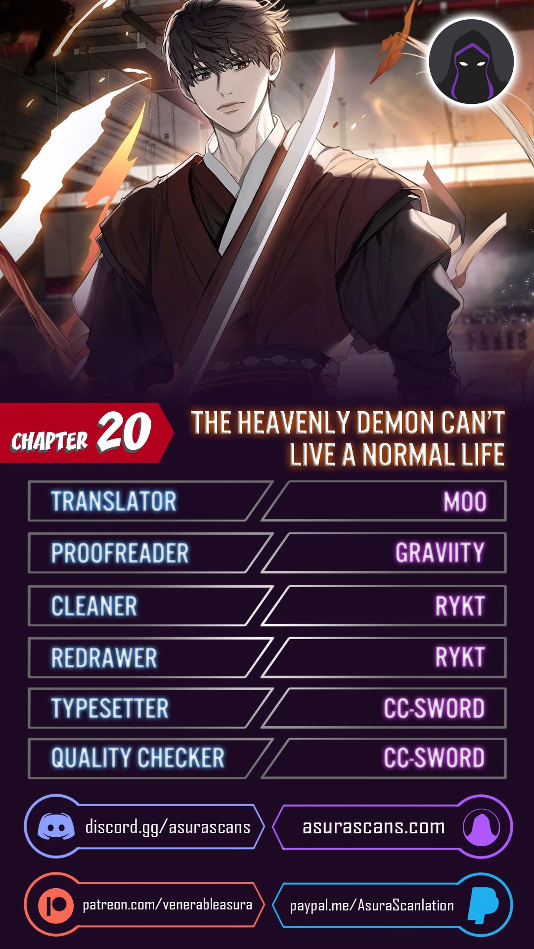 The Heavenly Demon Can't Live a Normal Life Chapter 20 Page 1