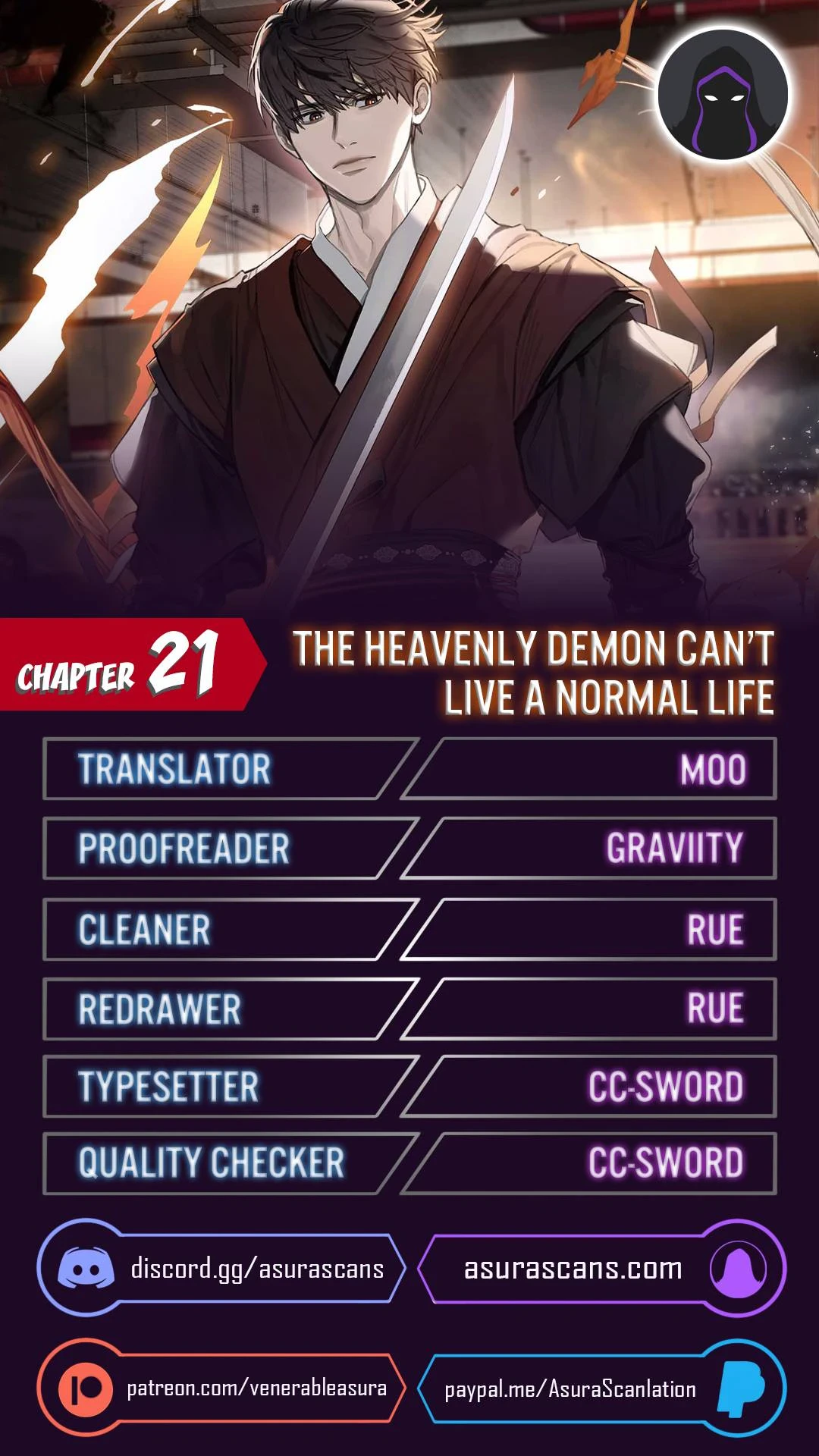 The Heavenly Demon Can't Live a Normal Life Chapter 21 Page 1
