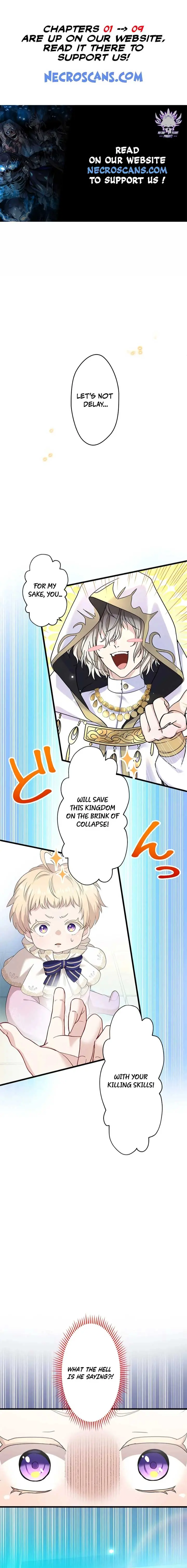 The Legendary Assassin Reincarnated as the Beloved Youngest Daughter of a Royal Family Chapter 3 Page 2