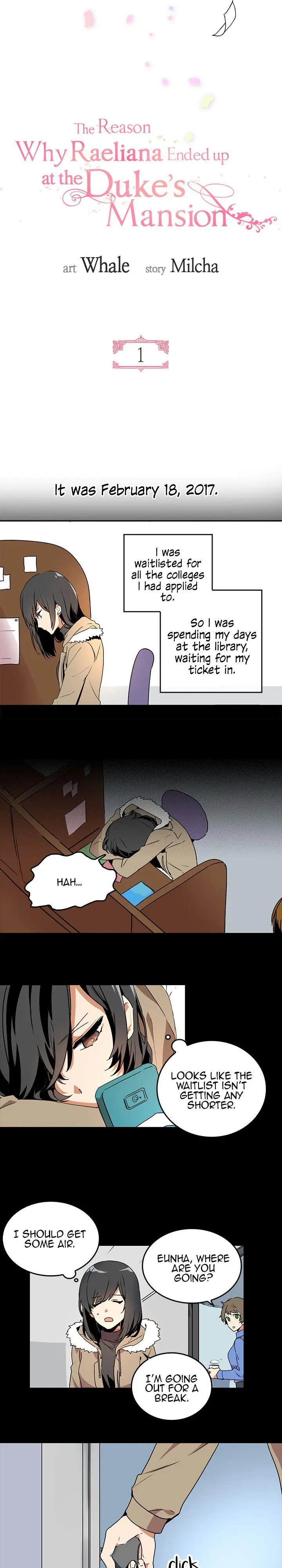 Why Raeliana Ended Up at the Duke's Mansion Chapter 1 Page 5