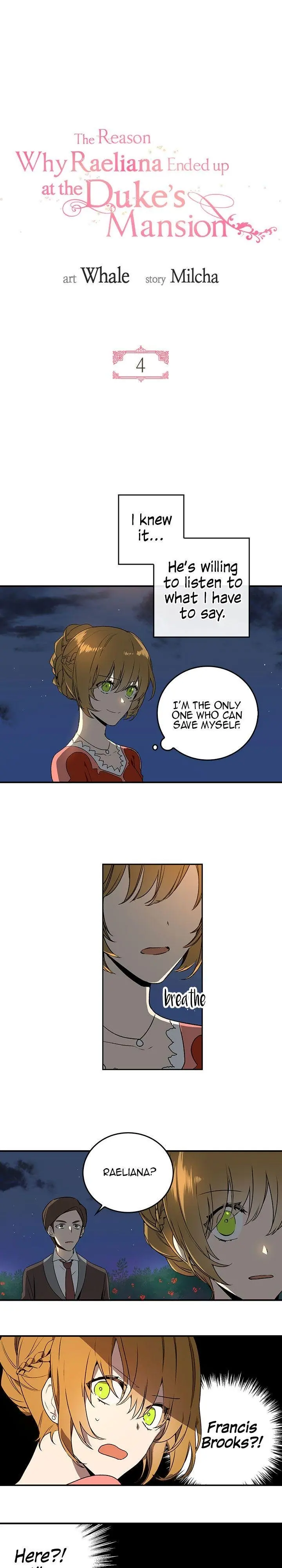 Why Raeliana Ended Up at the Duke's Mansion Chapter 4 Page 3