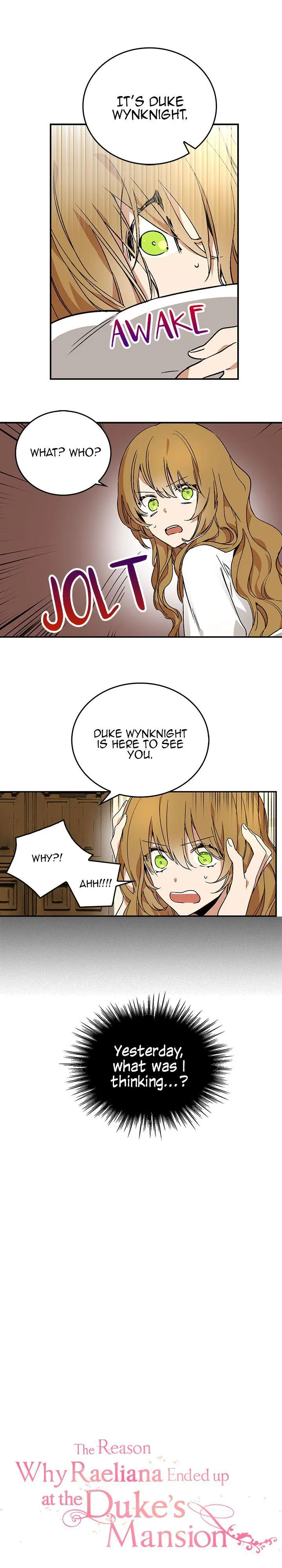Why Raeliana Ended Up at the Duke's Mansion Chapter 5 Page 3