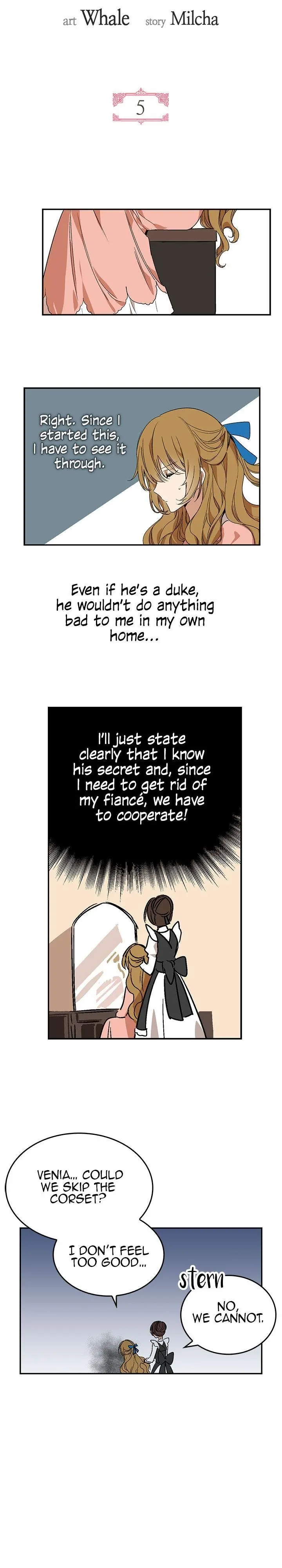 Why Raeliana Ended Up at the Duke's Mansion Chapter 5 Page 4