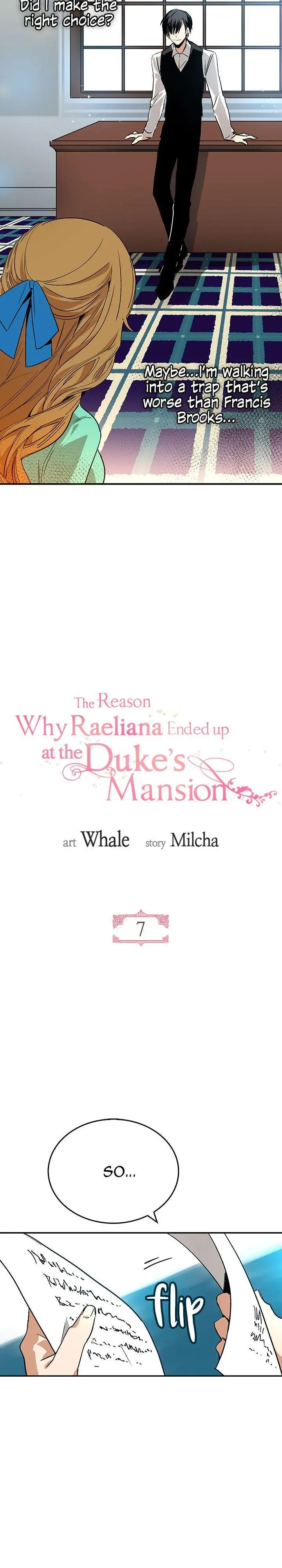 Why Raeliana Ended Up at the Duke's Mansion Chapter 7 Page 7