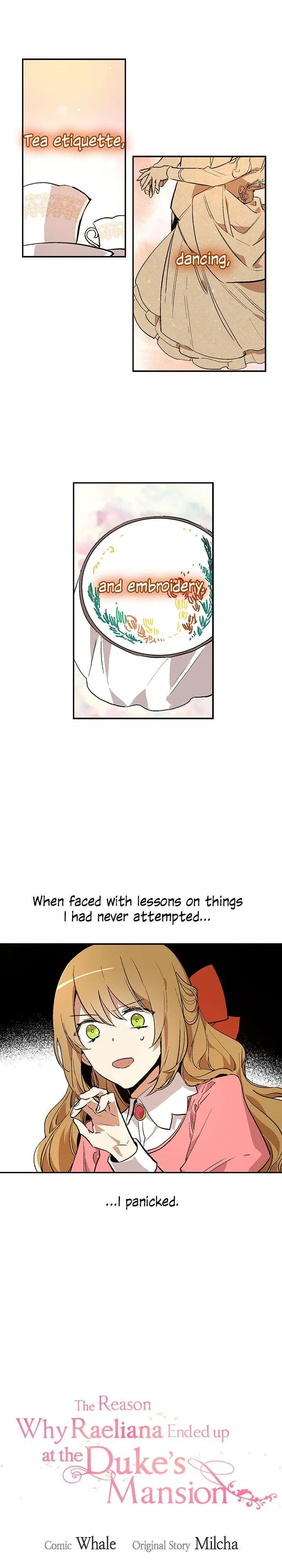 Why Raeliana Ended Up at the Duke's Mansion Chapter 12 Page 3