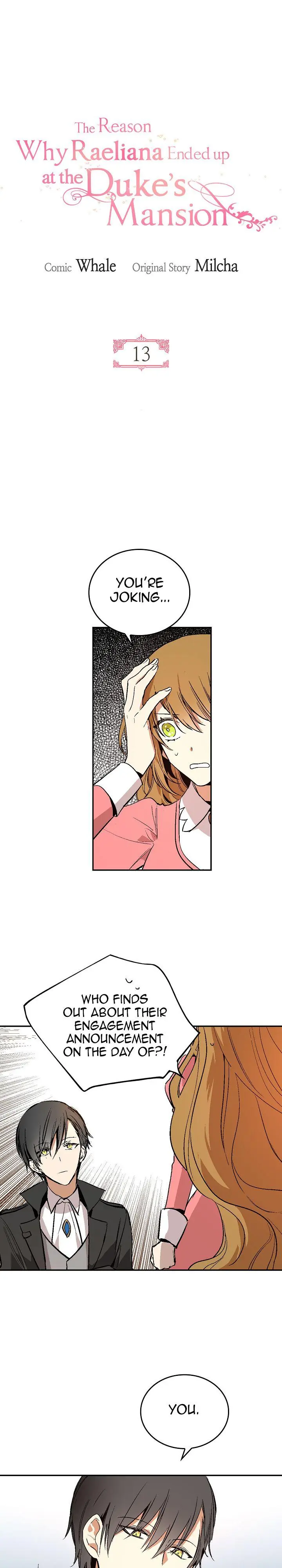 Why Raeliana Ended Up at the Duke's Mansion Chapter 13 Page 3