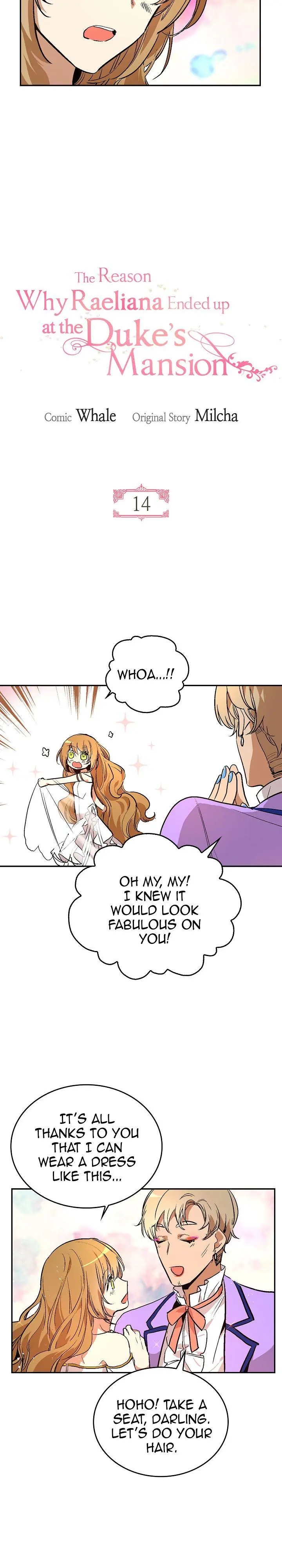 Why Raeliana Ended Up at the Duke's Mansion Chapter 14 Page 4