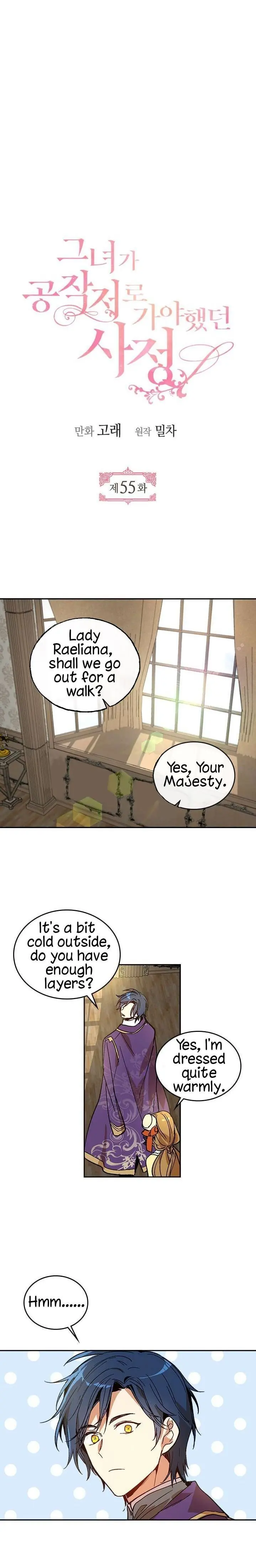 Why Raeliana Ended Up at the Duke's Mansion Chapter 55 Page 2