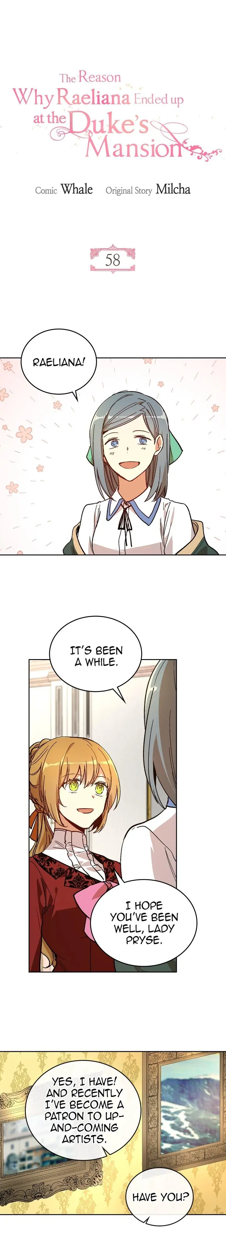 Why Raeliana Ended Up at the Duke's Mansion Chapter 58 Page 2