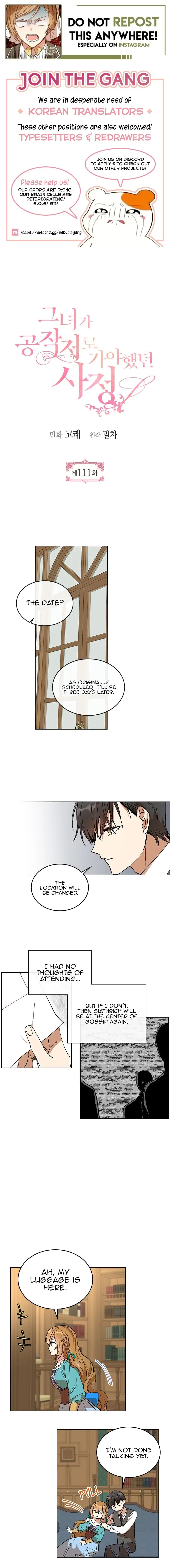 Why Raeliana Ended Up at the Duke's Mansion Chapter 111 Page 2