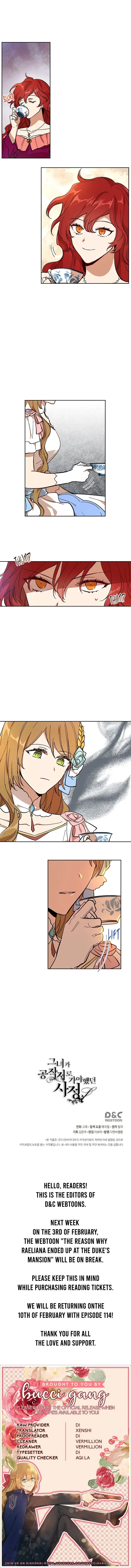 Why Raeliana Ended Up at the Duke's Mansion Chapter 113 Page 8