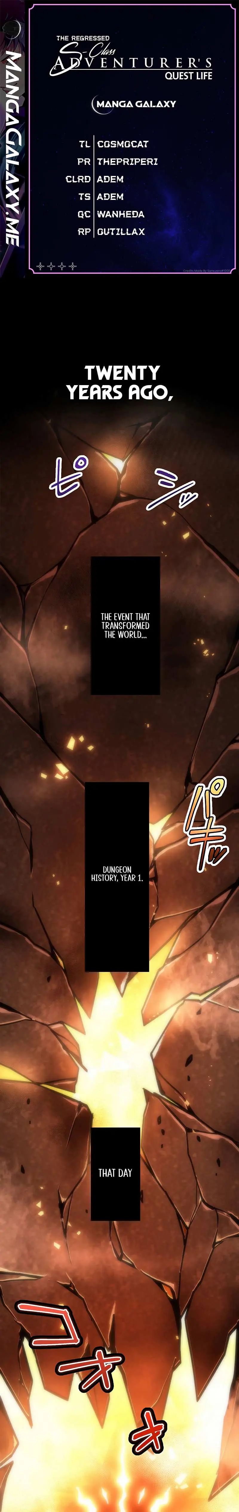 The Regressed S-Class Adventurer's Quest Life Chapter 1 Page 2