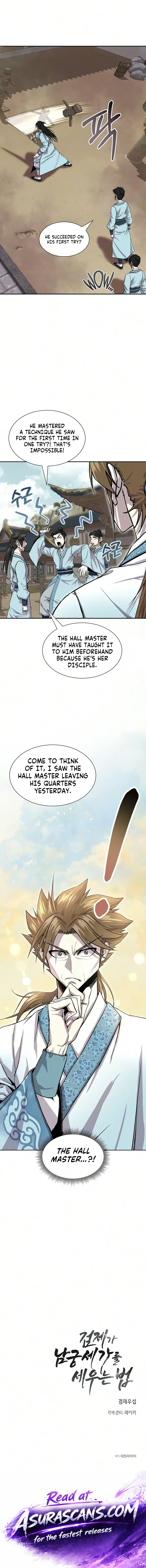 The Sword Emperor's Rise of Namgung Chapter 9 Page 21