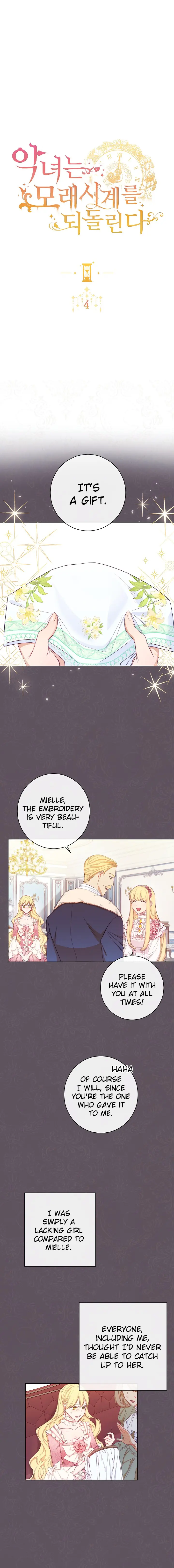The Villainess Reverses The Hourglass Chapter 4 Page 2