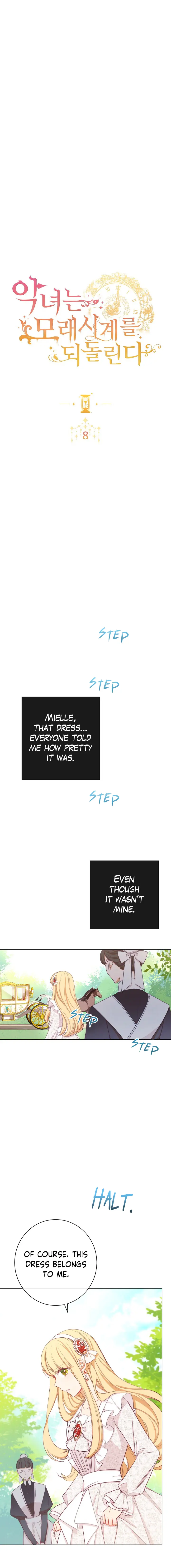 The Villainess Reverses The Hourglass Chapter 8 Page 2