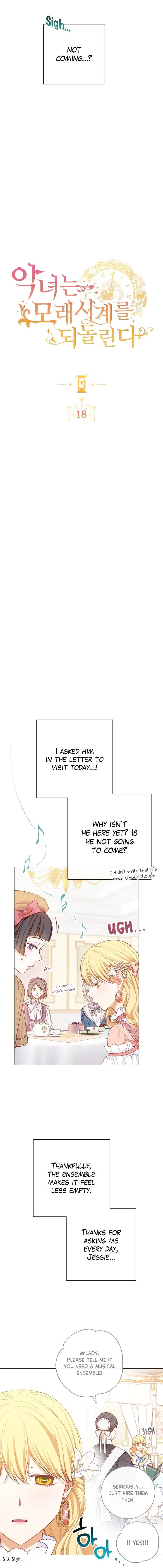 The Villainess Reverses The Hourglass Chapter 18 Page 4