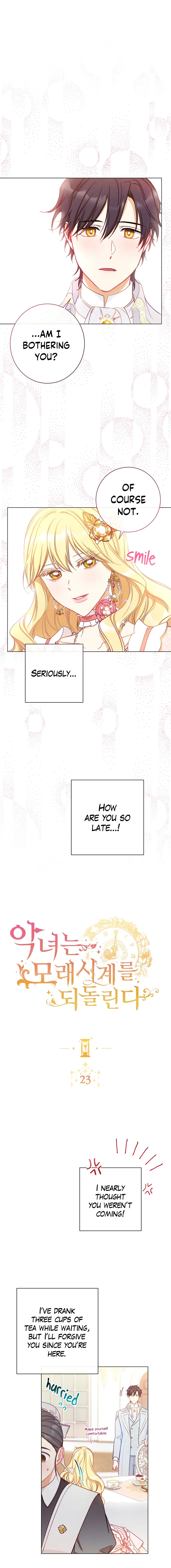 The Villainess Reverses The Hourglass Chapter 23 Page 3