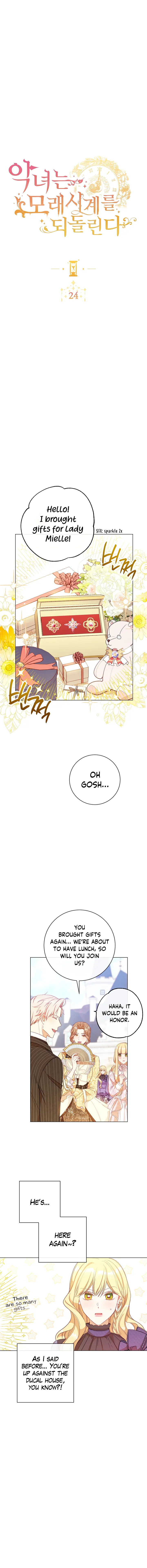 The Villainess Reverses The Hourglass Chapter 24 Page 3