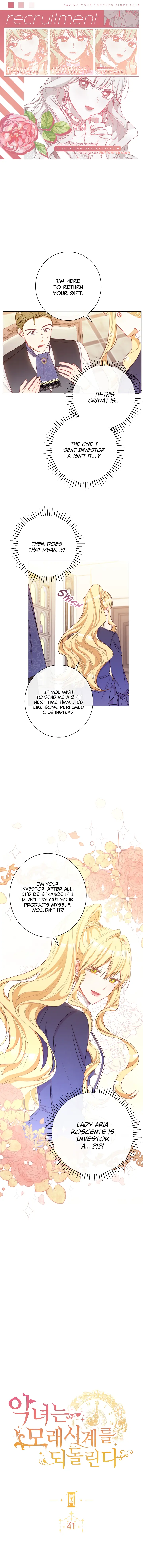 The Villainess Reverses The Hourglass Chapter 41 Page 2
