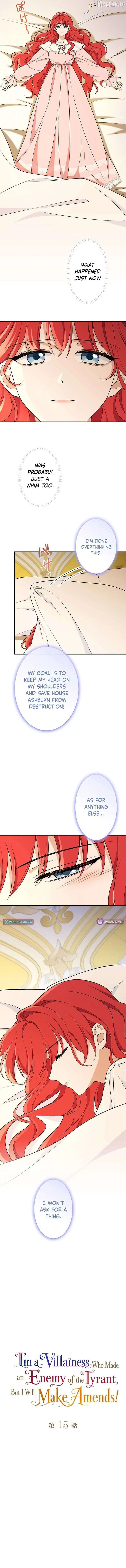 The Villainess Who Made an Enemy of the Tyrant Chapter 15 Page 11
