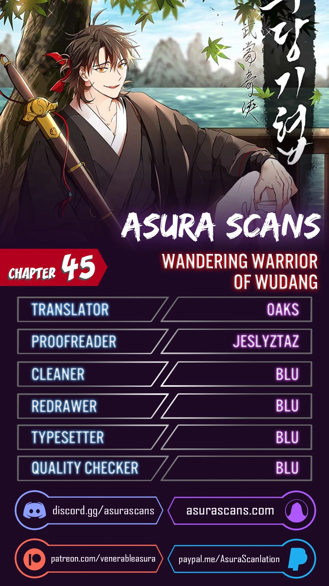 Wandering Warrior of Wudang Chapter 45 Page 1