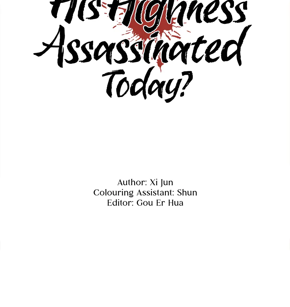 Was His Highness Assassinated Today Chapter 8 Page 4