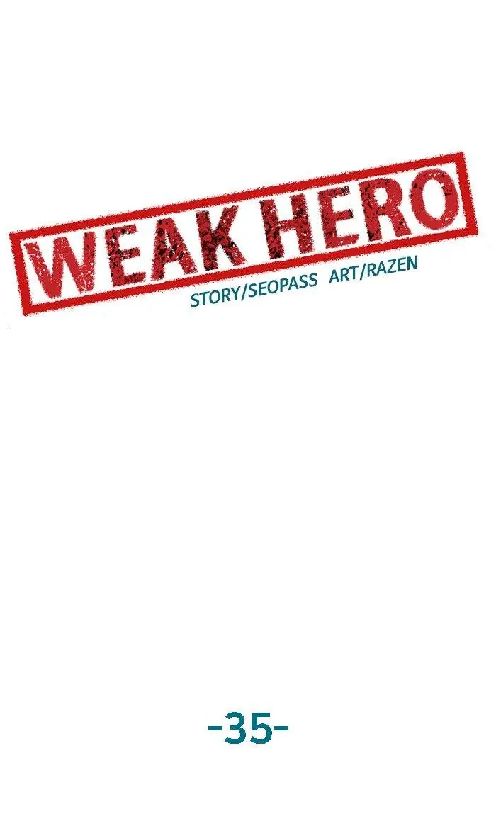 Weak Hero Chapter 35 Page 1