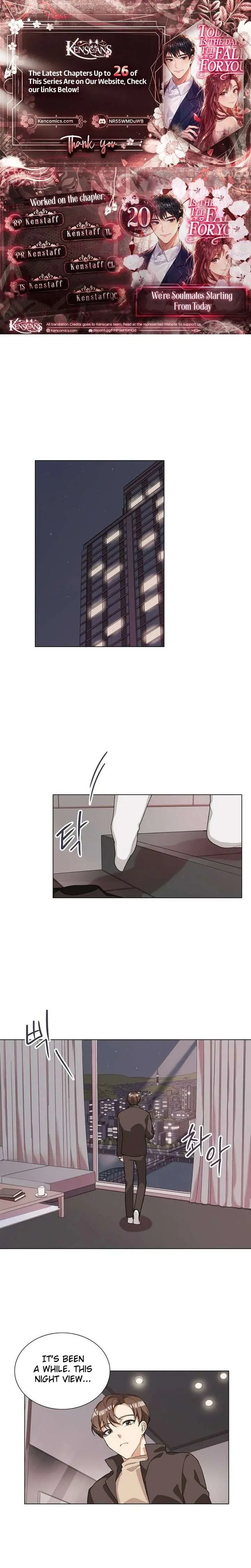 We're Soulmates Starting From Today Chapter 20 Page 1