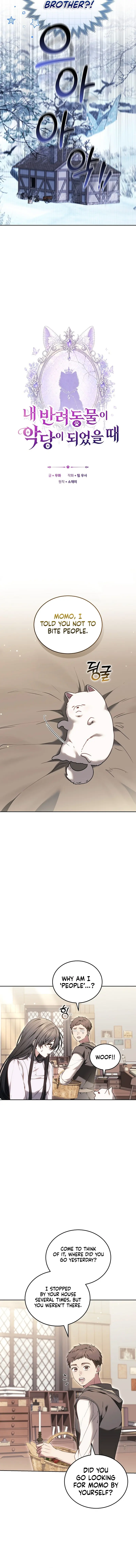 When My Pet Became the Villain Chapter 12 Page 3